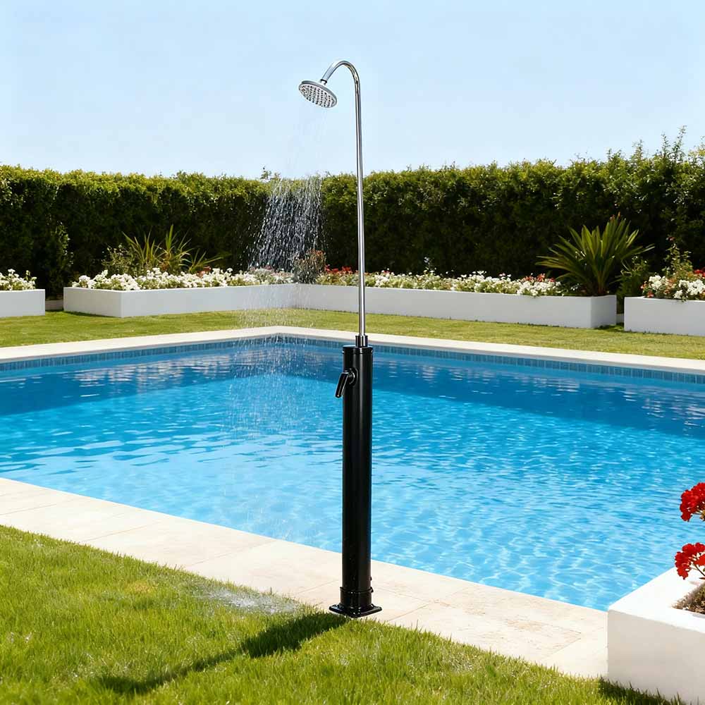 LY08L02 Chuveiro solar exterior para piscinas 8L