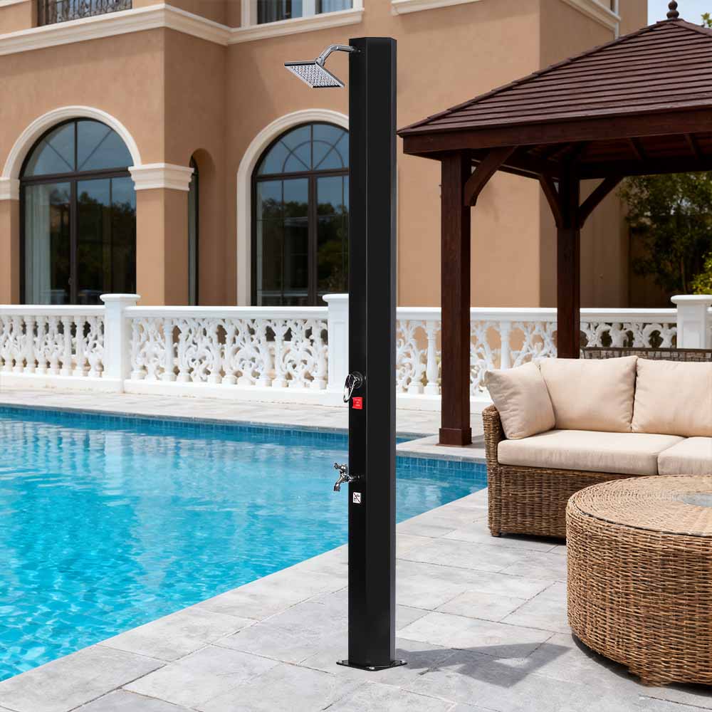 LY35L05-SS Chuveiro solar conveniente com acumulação anti-água