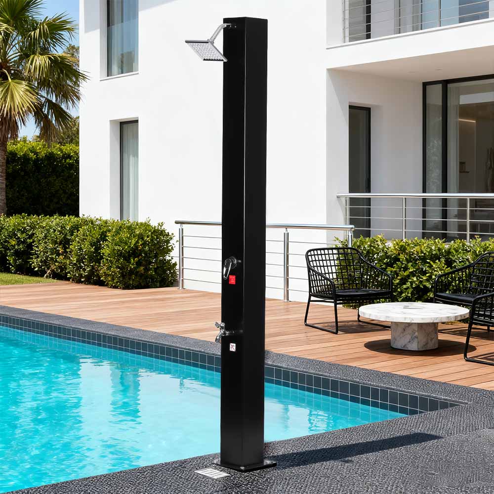 Chuveiro solar externo de alta capacidade LY35L04-SS