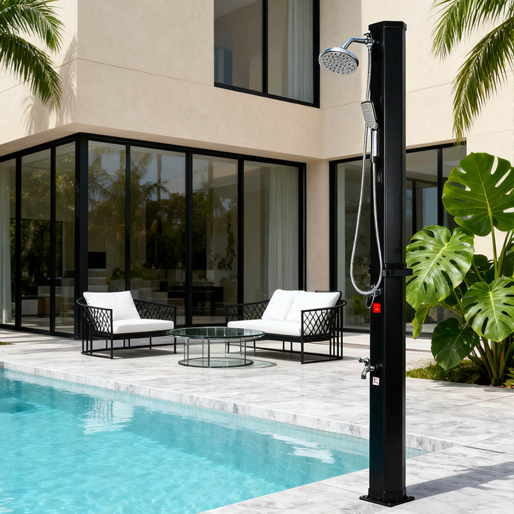 Chuveiro solar externo LY35L09 fácil de transportar e transportar